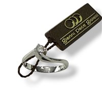Anello Gianni Pace Donna Solitari in Oro bianco Diamante GPGSL23